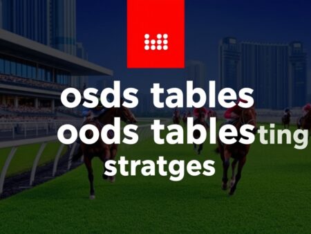 如何閱讀馬會賠率表，掌握賽馬投注技巧